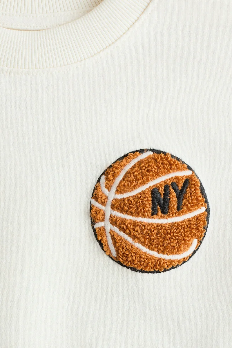 H&M Appliquéd T-shirt